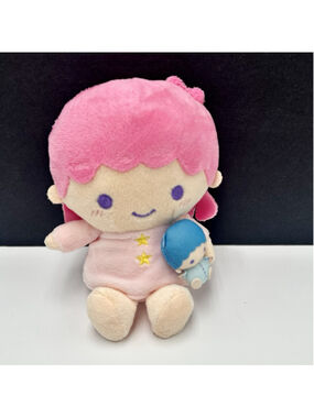 Sanrio Little Twin Stars Lala 6 Inch Stuffed Plush Toy Soft Sitting Collectible